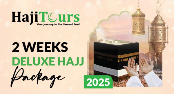 2 Weeks Deluxe Hajj Package 2025